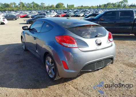 2016 Hyundai Veloster из США, поврежденный, VIN KMHTC6AD3GU298602